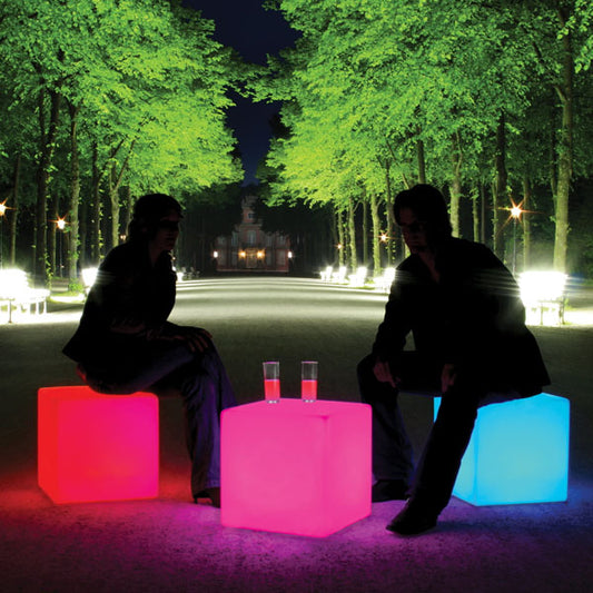 Loungetisch - Moree Cube - 40 x 40 cm - beleuchtet