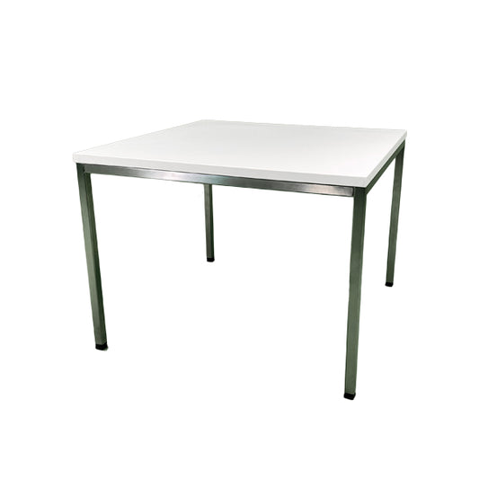 Loungetisch "Industrial" - 60 x 60 cm - weiss