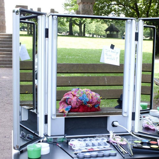 Make-Up Spiegel / Schminkspiegel - 100 x 65cm