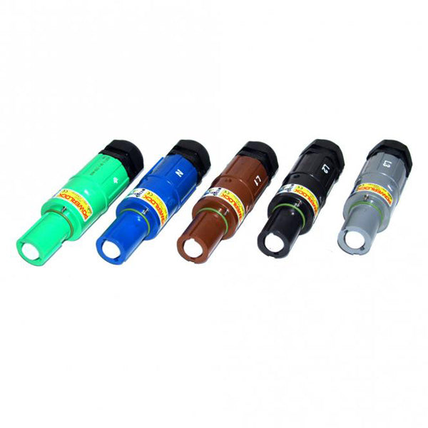 Powerlock | Verbindungsset - Rohrkabelschuh 12 mm => Stecker - 120² | 5 Meter - male