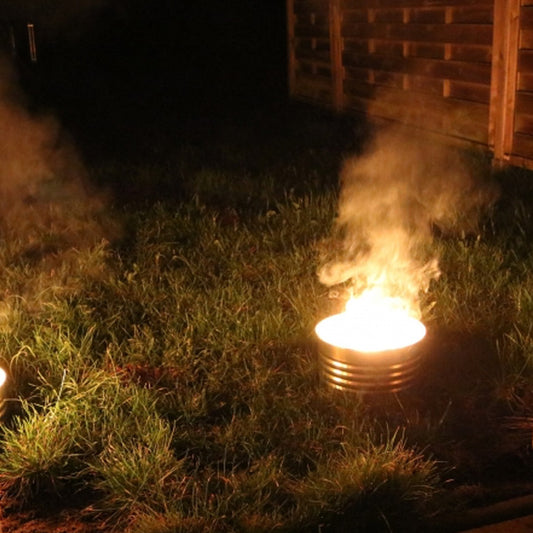 Feuertopf mit 3 Flammen
