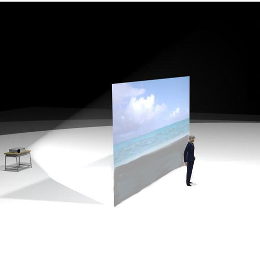 Rückprojektionsleinwände - 16:9