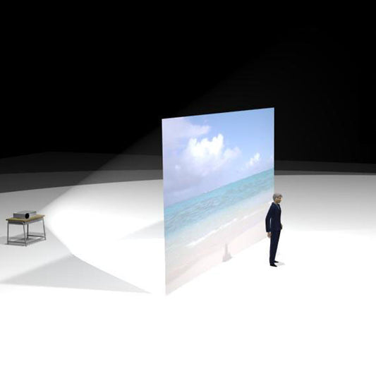 Rückprojektionsleinwände - 4:3