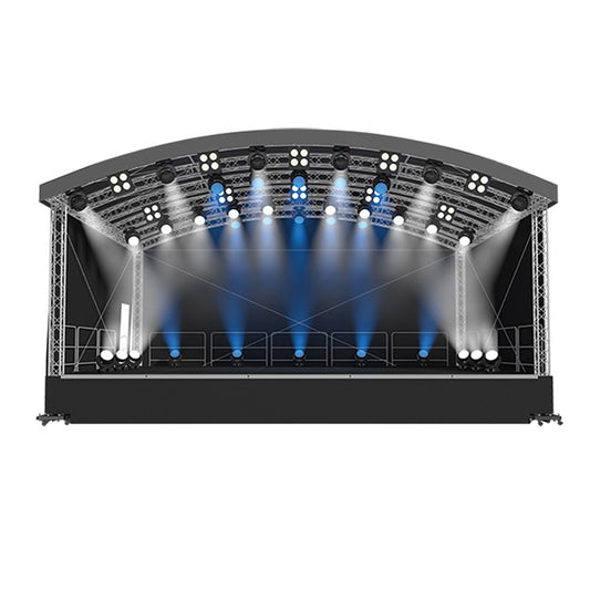 Rundbogenbühne 10 x 6 Meter