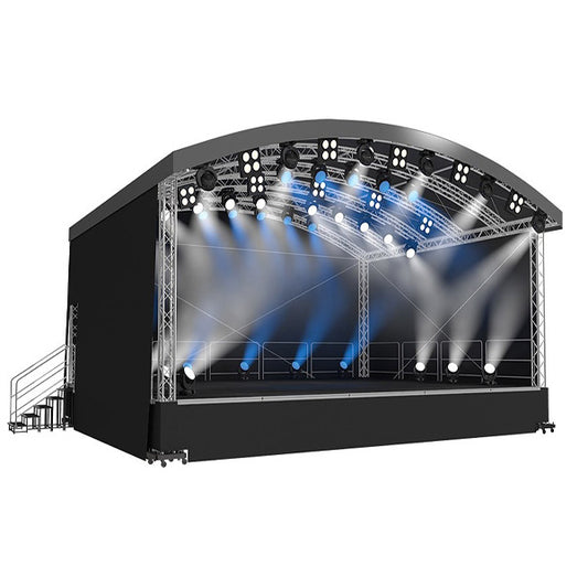 Rundbogenbühne 6 x 4 Meter