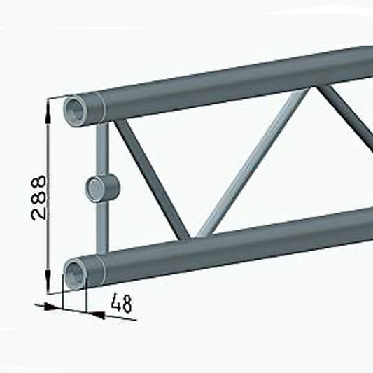 Traverse SB 29-2 / black - verschiedene Längen