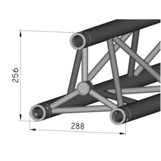 Traverse SB 29-3 / black - verschiedene Längen