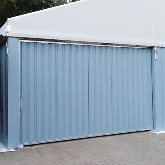 Schiebetor anthrazit - Breite 502 cm