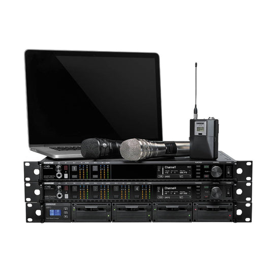 2 Kanal Funkmikrofonanlage | SHURE Axient Digital