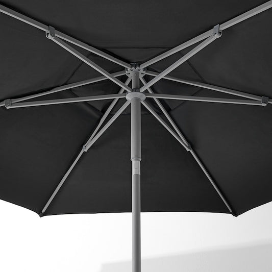 Sonnenschirm - Ø 300 cm - schwarz