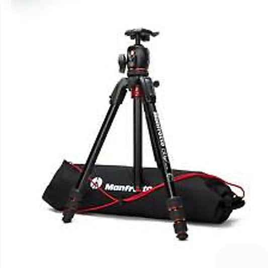 Kamerastativ - Manfrotto 190CLB & Schwenk/Neigekopf 128