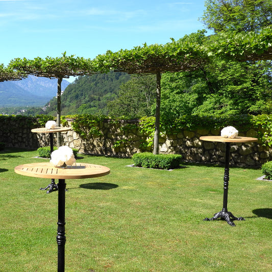 Stehtisch Teak - Ø 70 cm