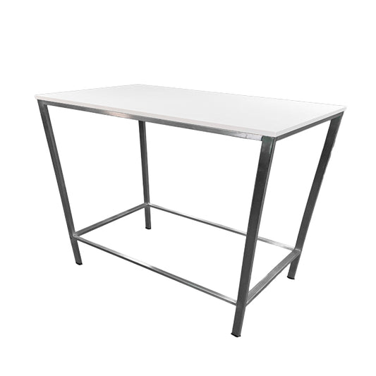 Stehtisch / Hochtisch "Industrial" - 120 x 60 cm - weiss