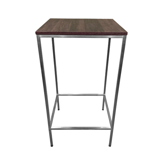 Stehtisch "Industrial" - 60 cm x 60 cm - wood