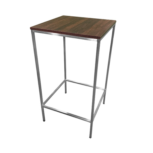 Stehtisch "Industrial" - 60 cm x 60 cm - wood