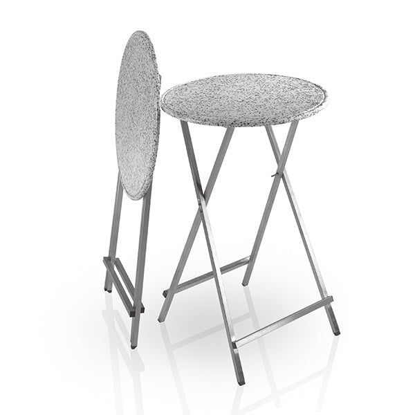 Stehtisch "unkaputtbar" - Ø 80 cm - klappbar