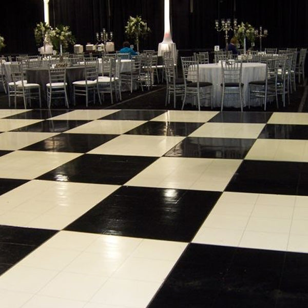 Tanzboden "black & white"