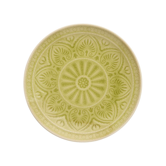 Speiseteller "Sumatra" - Ø 25 cm - gelb