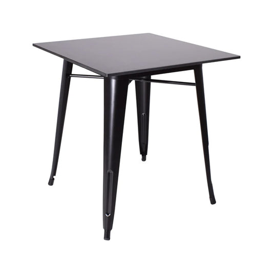 Bistrotisch "Alex" - 70 x 70 cm - schwarz