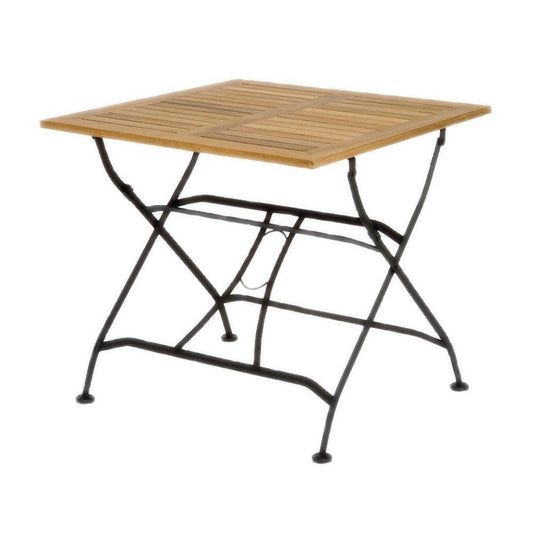 Gartentisch Teak 80 x 80 cm