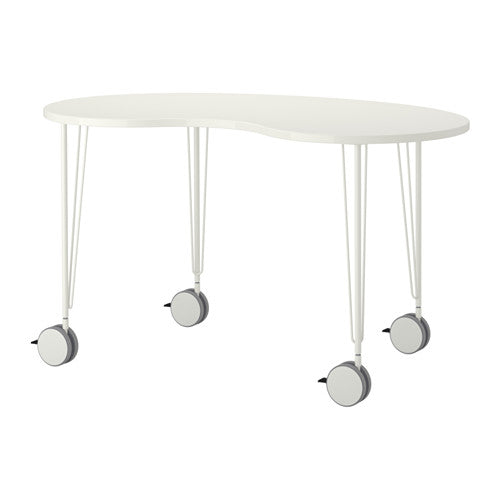 Tisch - nierenförmig - 140 x 75 cm