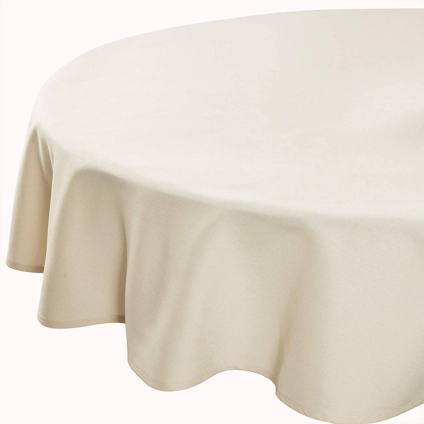 Tischdecke champagner - Ø 280 cm