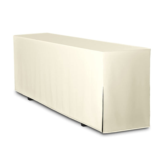 Biertischhusse 220 x 50 cm - creme