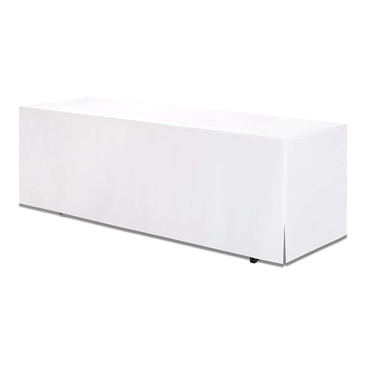 Biertischhusse 220 x 80 cm - weiss