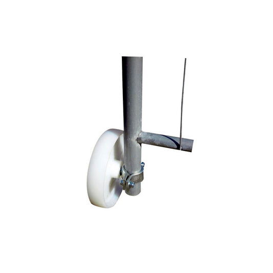 Rolle für mobiles Zaunelement / Bauzaun