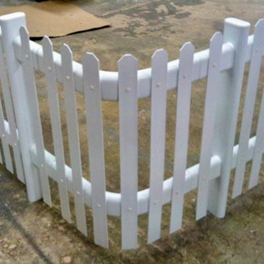 Eckelement für Mobilzaun aus Kunststoff