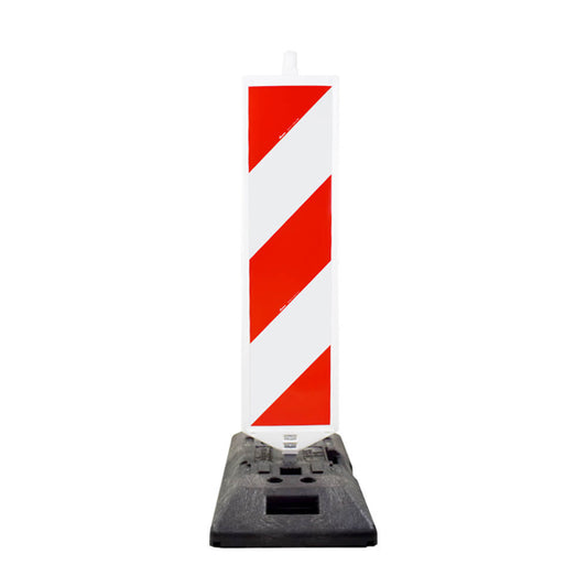 Leitbake / Sicherheitbake doppelseitig für Recyclingfuss