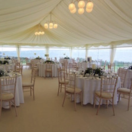 Zeltleuchte - 5 feste Arme mit Kugel