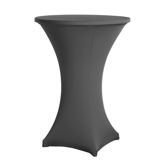 Stretch Husse für Stehtische Ø 80 cm / anthrazit