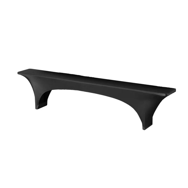 Bierbankhusse 220 x 25 cm - schwarz