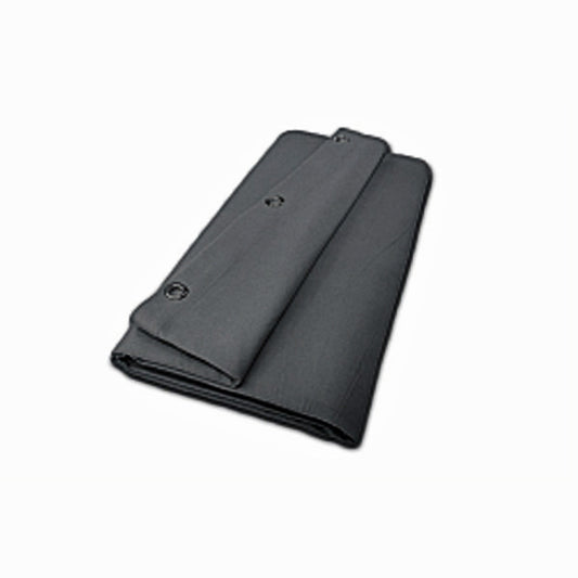 Vorhang Dekosatin Mona / dunkelgrau - in verschiedenen Größen