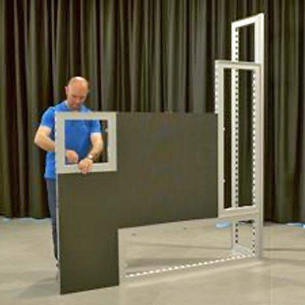 Aluvision - modularer Standbau