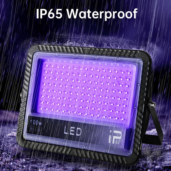 UV-Schwarzlicht Led Fluter - 100 W