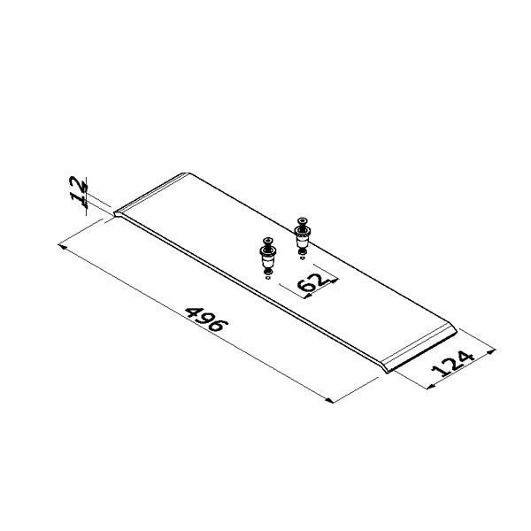 Bodenplatte - Basic-55 Aluvision Base V4