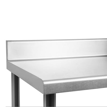 Edelstahl Arbeitstisch - 150 x 60 cm