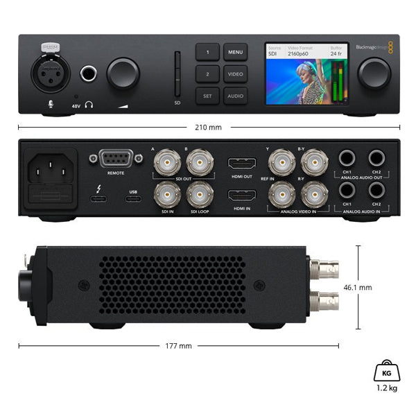 Video Breakout Box | BM Design Ultra Studio 4K Mini