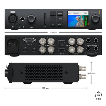Video Breakout Box | BM Design Ultra Studio 4K Mini