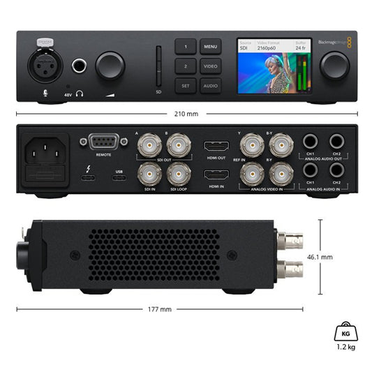 Video Breakout Box | BM Design Ultra Studio 4K Mini