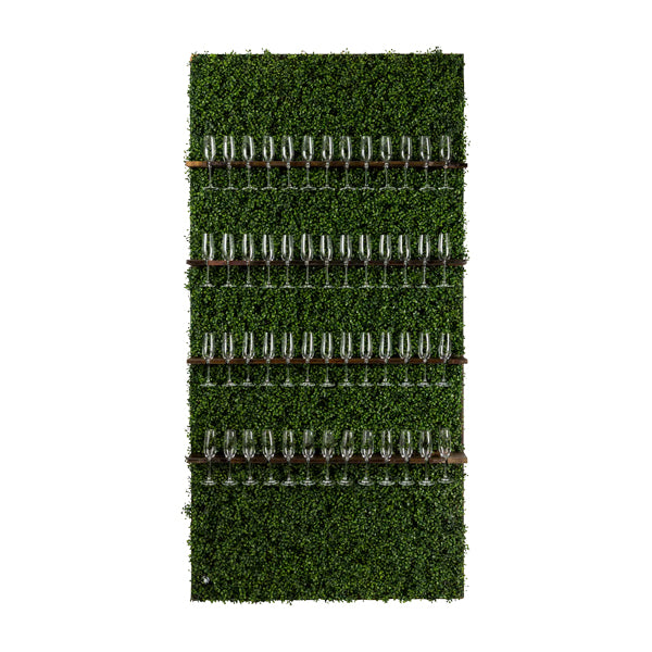 Champagner Wall grün - 4 Einlageböden - B 71 x H 180,5 x T 37 cm