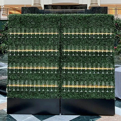 Champagner Wall grün - 4 Einlageböden - B 71 x H 180,5 x T 37 cm