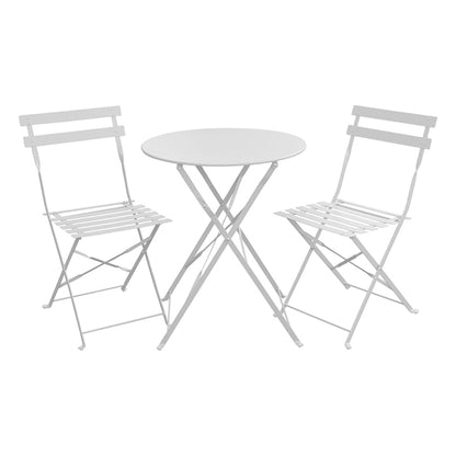 Gartenstuhl weiss - klappbar