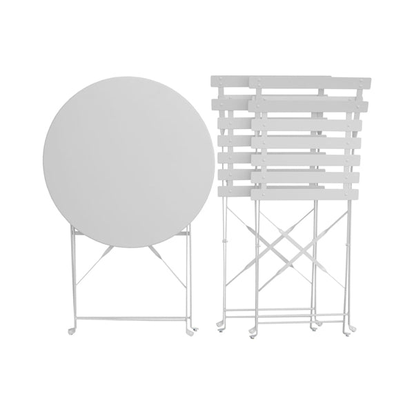 Gartenstuhl weiss - klappbar