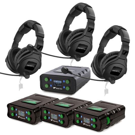 Intercom Set - Green-Go