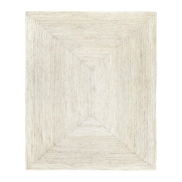 Jute Teppich - 300 x 250 cm - Elfenbein