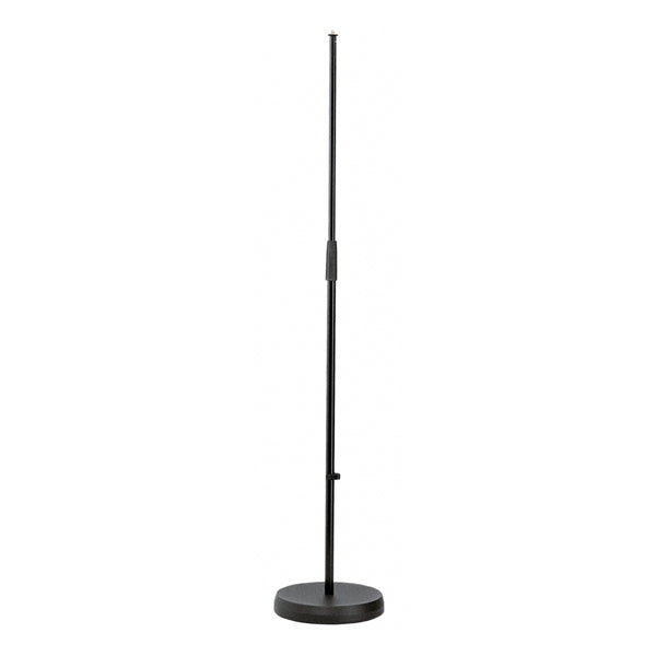 Mikrofonstativ mit Rundsockel - K&M 26010 - schwarz
