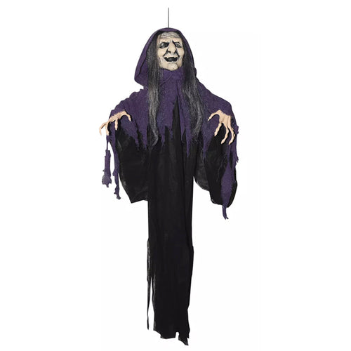 Knorrige Hexe Hängefigur